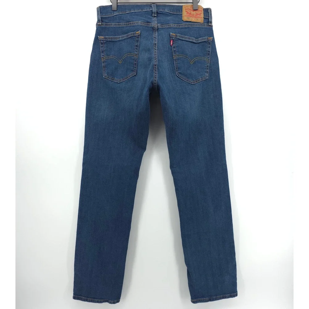 Levis Mens Jeans 559 Relaxed Straight 32x34 Blue Medium Wash Denim 00559-0421
